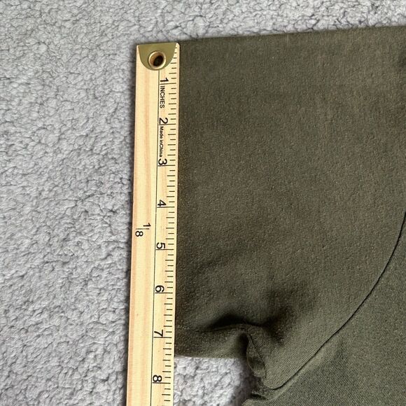 Real Tree Mens Tee Shirt Large Green Flag Antler Logo Outdoors Hunting Chore - Picture 12 of 14